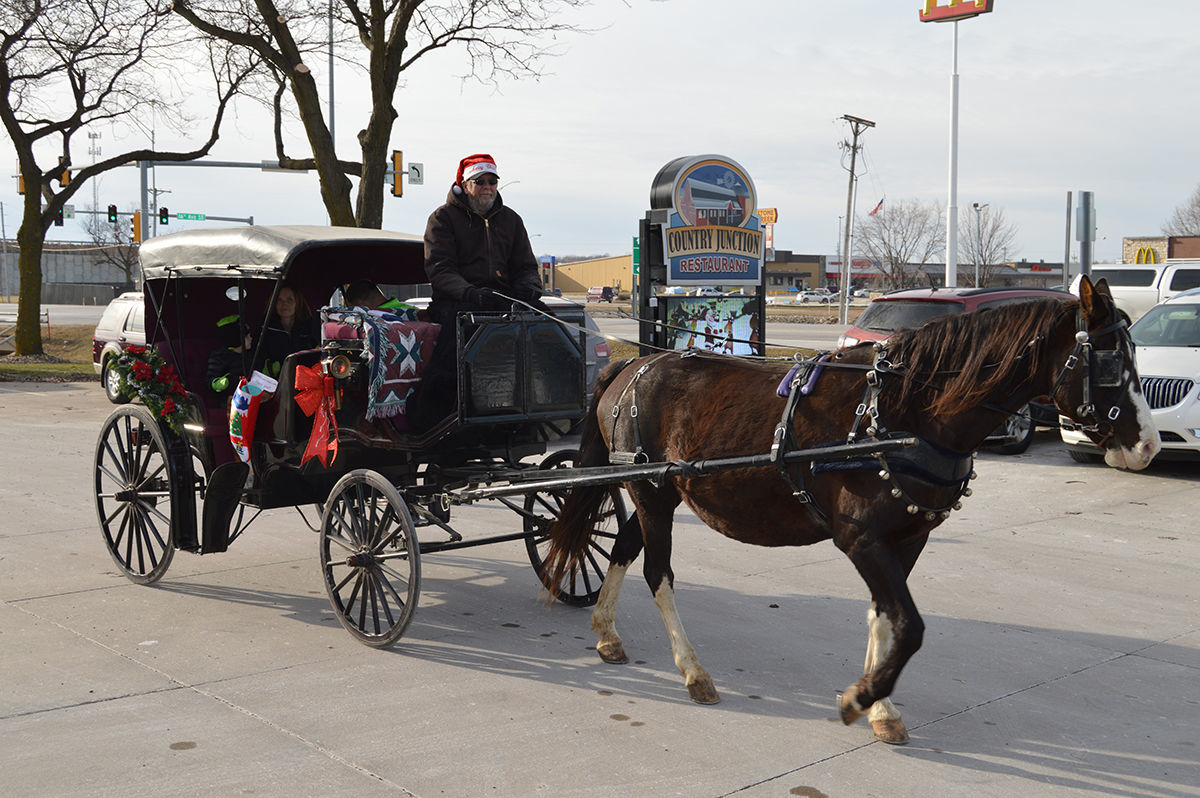 Christmas carriage ride